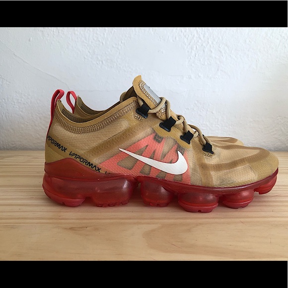 Nike AIR Vapormax 2019 'Crimson Gold' - Picture 1 of 5